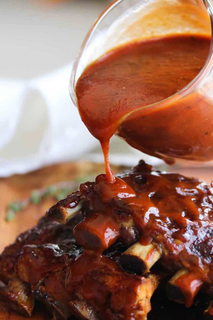Homemade essential sauce for grilled meat