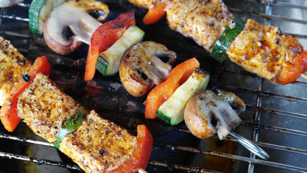 Veggies to have a healthier barbecue