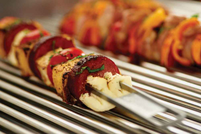 Grilling accessories to buy this summer as a skewer set