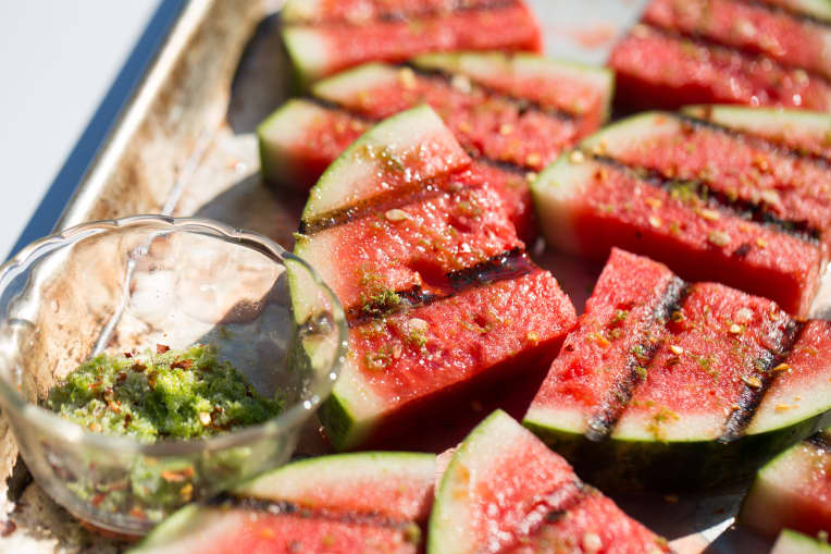 Grilled watermelon recipe