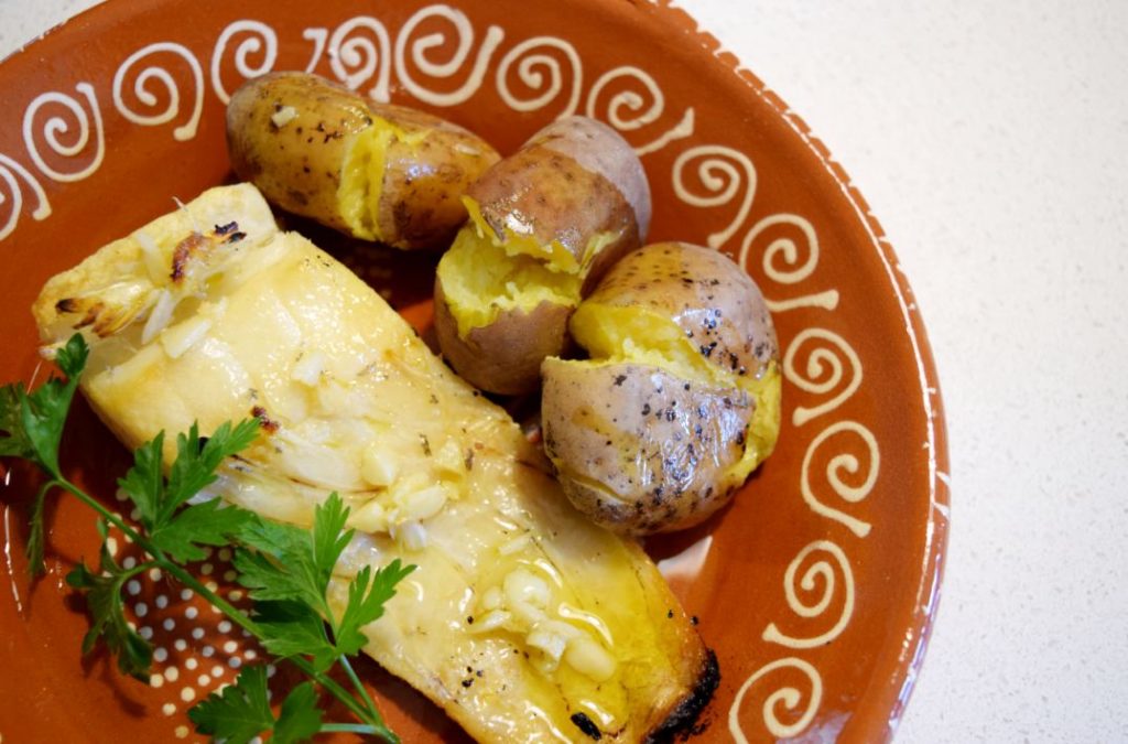 Portuguese grilled codfish recipe