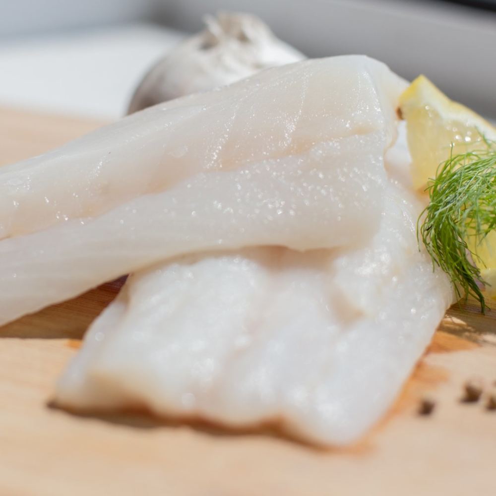 bacalhau or codfish ready for the grill