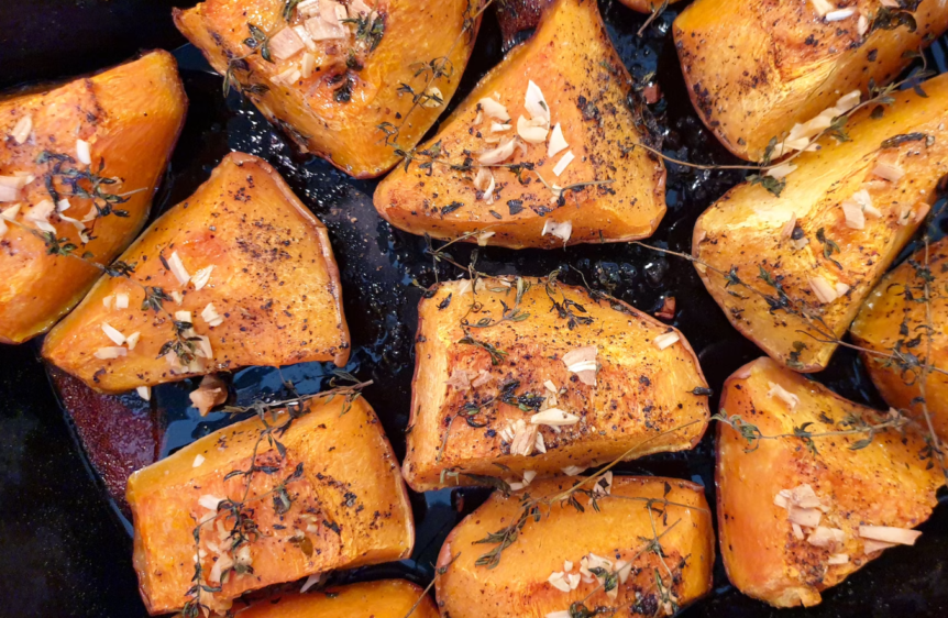 grilled butternut squash