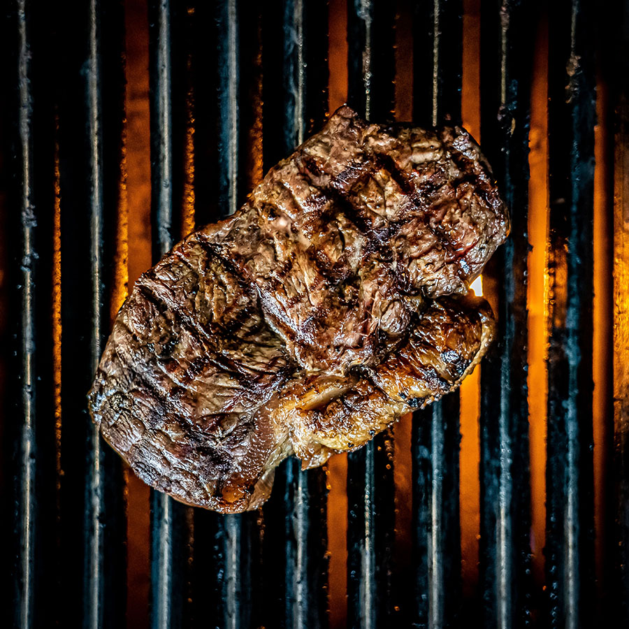 perfectly grilled steak