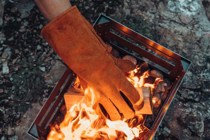 winter barbecue accessories as this gloves