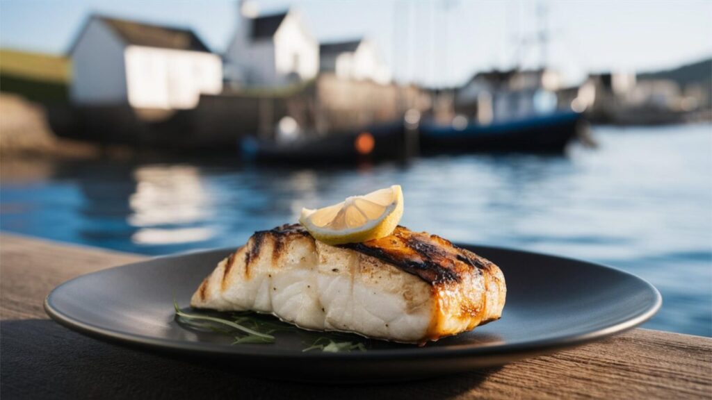 grilled cod in Algarve