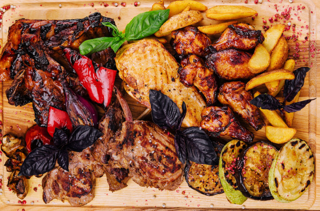 Mixed grilled meats