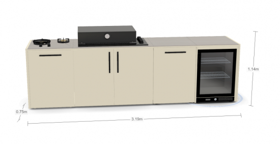 Brabura display kitchen