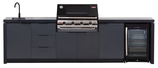 CABINEX UK PREM Outdoor Kitchen with BE 4B 3000 BBQ